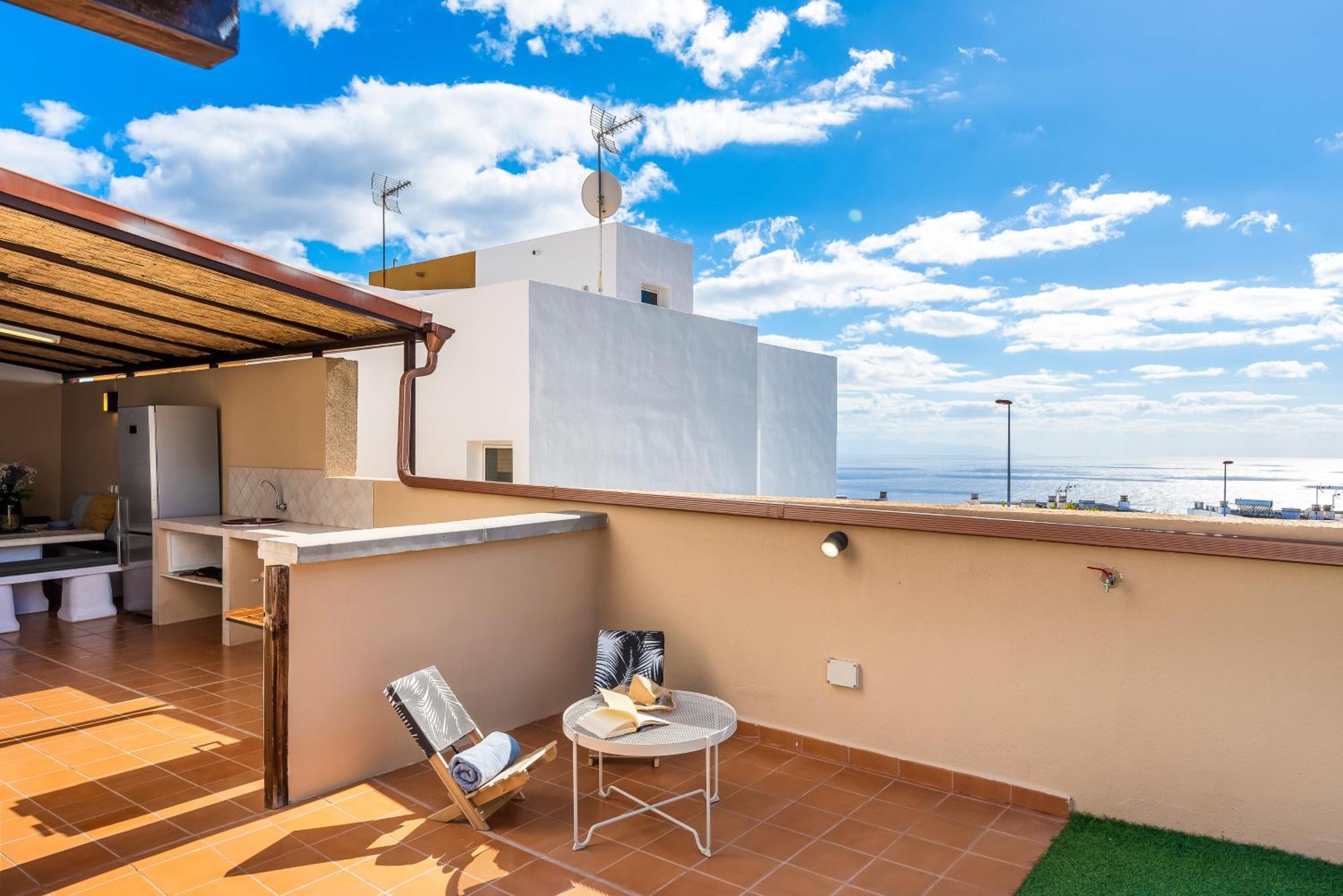 Villa Trueno Refugio De Lujo Con Piscina Climatizada Y Vistas Candelaria Exterior foto